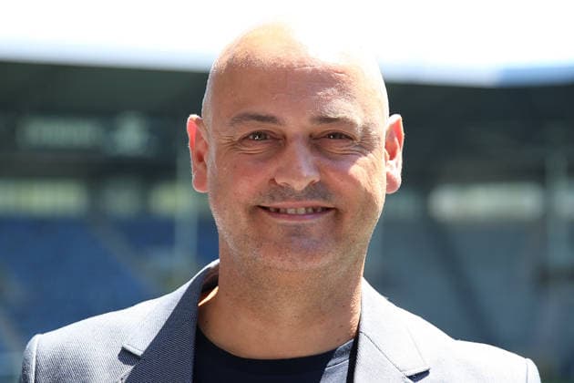 18.06.2026, xrekx, Fussball 3.Liga, SV Waldhof Mannheim - Vorstellung des neuen Trainers v.l. Rui Mota Trainer (SV Waldhof Mannheim) (DFL DFB REGULATIONS PROHIBIT ANY USE OF PHOTOGRAPHS as IMAGE SEQUENCES and or QUASI-VIDEO) Mannheim