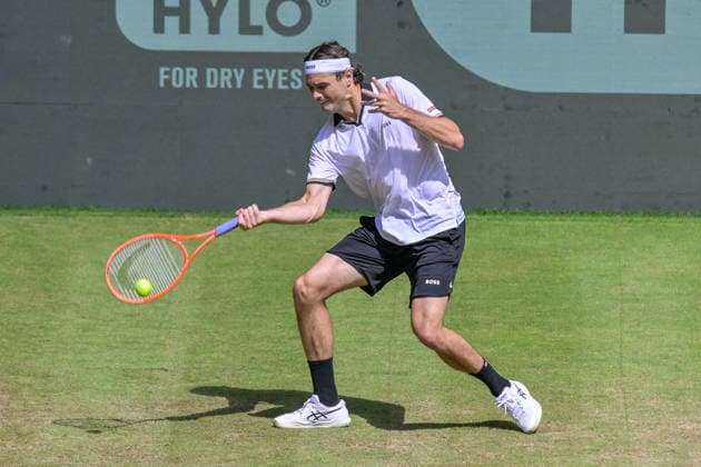 Taylor Fritz USA 18.06.2026 ¢ Tennis ¢ TERRA WORTMANN OPEN ¢ ATP, Tennis Herren 500, heristo-arena-Halle (Westfalen), TERRA WORTMANN OPEN, NRW Germany