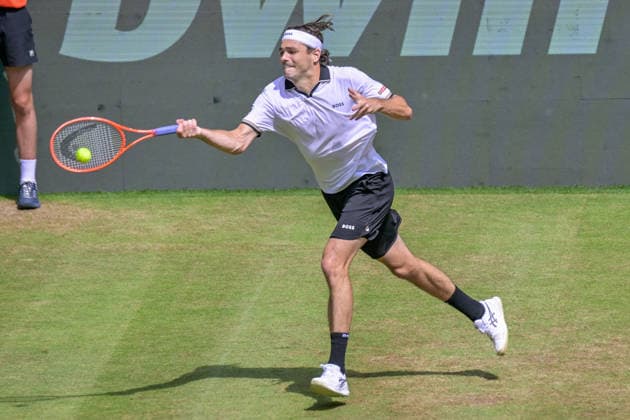 Taylor Fritz USA 18.06.2026 ¢ Tennis ¢ TERRA WORTMANN OPEN ¢ ATP, Tennis Herren 500, heristo-arena-Halle (Westfalen), TERRA WORTMANN OPEN, NRW Germany
