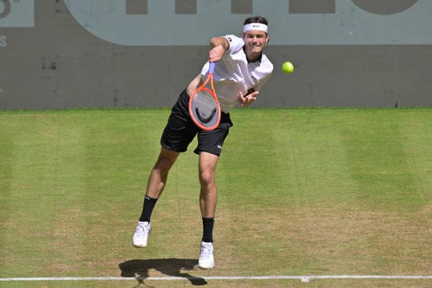 Taylor Fritz USA 18.06.2026 ¢ Tennis ¢ TERRA WORTMANN OPEN ¢ ATP, Tennis Herren 500, heristo-arena-Halle (Westfalen), TERRA WORTMANN OPEN, NRW Germany