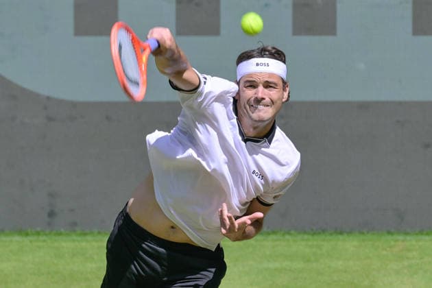 Taylor Fritz USA 18.06.2026 ¢ Tennis ¢ TERRA WORTMANN OPEN ¢ ATP, Tennis Herren 500, heristo-arena-Halle (Westfalen), TERRA WORTMANN OPEN, NRW Germany