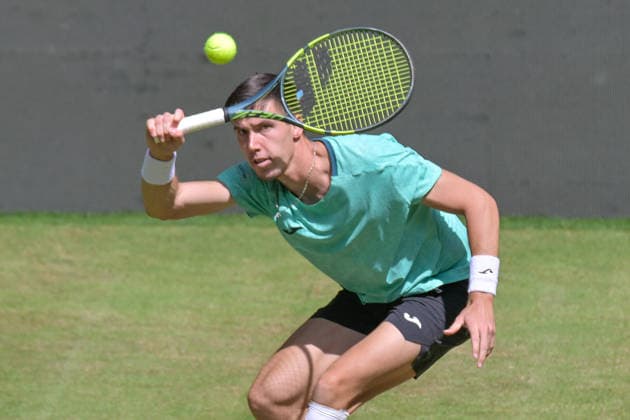 Fabian Marozsan HUN 18.06.2026 ¢ Tennis ¢ TERRA WORTMANN OPEN ¢ ATP, Tennis Herren 500, heristo-arena-Halle (Westfalen), TERRA WORTMANN OPEN, NRW Germany