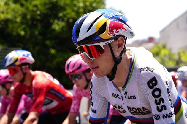 The rider during Stage 5 of the Giro Next Generation from Bacoli to Bacoli Italy, June 18, 2026(Photo Fabio Ferrari LaPresse)  Copyright: xFabioxFerrarix LaPressex
