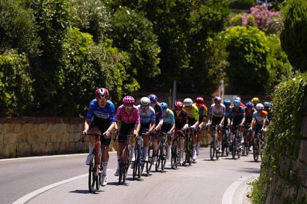 during Stage 5 of the Giro Next Generation from Bacoli to Bacoli Italy, June 18, 2026(Photo Fabio Ferrari LaPresse)  Copyright: xFabioxFerrarix LaPressex