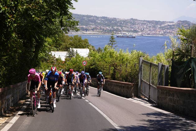 during Stage 5 of the Giro Next Generation from Bacoli to Bacoli Italy, June 18, 2026(Photo Fabio Ferrari LaPresse)  Copyright: xFabioxFerrarix LaPressex