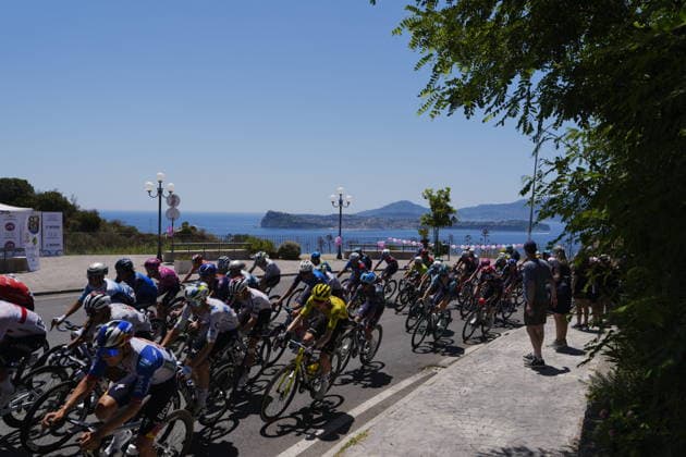 The rider during Stage 5 of the Giro Next Generation from Bacoli to Bacoli Italy, June 18, 2026(Photo Fabio Ferrari LaPresse)  Copyright: xFabioxFerrarix LaPressex