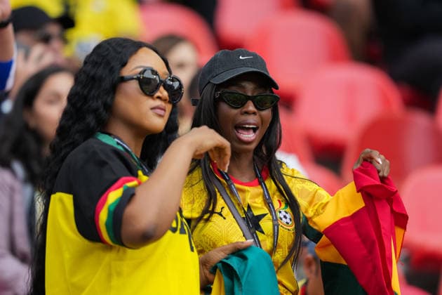 Ghana v Panama - 2026 FIFA World Cup, WM, Weltmeisterschaft, Fussball Group L Ghana fans during the 2026 FIFA World Cup Group L match between Ghana and Panama at Toronto Stadium. on June 17, 2026 in Toronto, Canada. Toronto Ontario Canada Copyright: xLeonardoxRamirezx