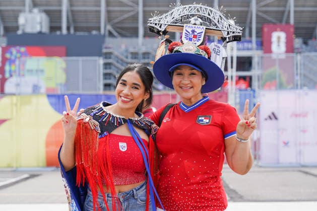 Ghana v Panama - 2026 FIFA World Cup, WM, Weltmeisterschaft, Fussball Group L Panama fans enjoying before the 2026 FIFA World Cup Group L match between Ghana and Panama at Toronto Stadium. on June 17, 2026 in Toronto, Canada. Toronto Ontario Canada Copyright: xLeonardoxRamirezx