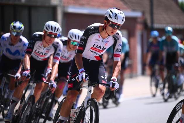 Baloise Belgium Tour 2026 Stage 2 KNOKKE-HEIST, BELGIUM - JUNE 18 : rider of team UAE Team Emirates - XRG during stage 2 of the 95th edition of Baloise Tour of Belgium an UCI ProSeries 2.Pro cycling road race stage for Men Elite of 197.6 km with start in Merelbeke-Melle and finish in Knokke-Heist on June 18, 2026 in Knokke-Heist, Belgium, 18 06 2026 ( Motordriver Stephan Boone - Knokke-Heist Belgium  Copyright: xGvgx
