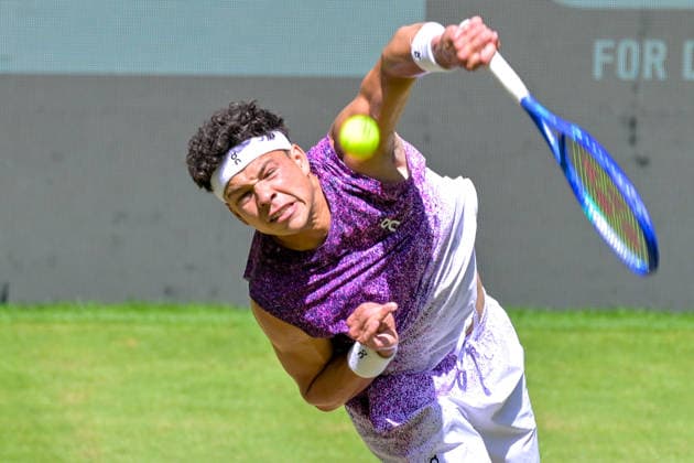 Ben Shelton USA 18.06.2026 ¢ Tennis ¢ TERRA WORTMANN OPEN ¢ ATP, Tennis Herren 500, heristo-arena-Halle (Westfalen), TERRA WORTMANN OPEN, NRW Germany