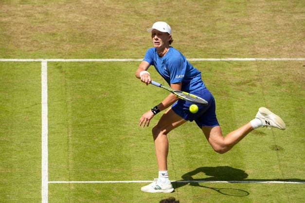 photo : Ethan QUINN (USA) Tennis-Turnier Terra Wortmann Cup im Gerry Weber Sportpark in Halle Westfalen am Do. 18.06.2026