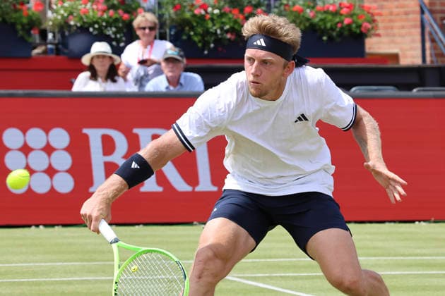 TENNIS - ATP, Tennis Herren Queen s Club LONDON,ENGLAND,18.JUN.26 - TENNIS - ATP World Tour, HSBC Championships. Image shows Alejandro Davidovich Fokina (ESP).  GEPAxpictures xAlanxGrieves