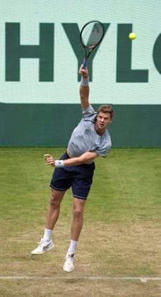 photo : Yannick HANFMANN (GER) Tennis-Turnier Terra Wortmann Cup im Gerry Weber Sportpark in Halle Westfalen am Do. 18.06.2026