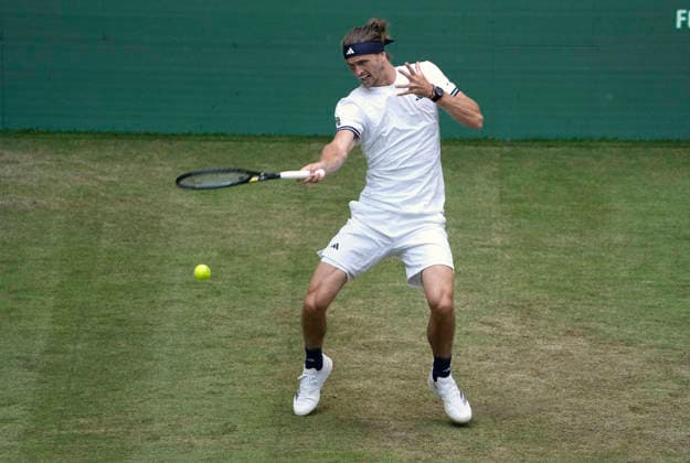 photo : Alexander ZVEREV (GER) Tennis-Turnier Terra Wortmann Cup im Gerry Weber Sportpark in Halle Westfalen am Do. 18.06.2026