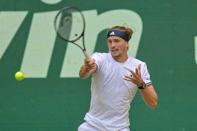 Alexander Zverev GER 18.06.2026 ¢ Tennis ¢ TERRA WORTMANN OPEN ¢ ATP, Tennis Herren 500, heristo-arena-Halle (Westfalen), TERRA WORTMANN OPEN, NRW Germany
