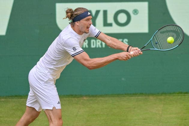 Alexander Zverev GER 18.06.2026 ¢ Tennis ¢ TERRA WORTMANN OPEN ¢ ATP, Tennis Herren 500, heristo-arena-Halle (Westfalen), TERRA WORTMANN OPEN, NRW Germany