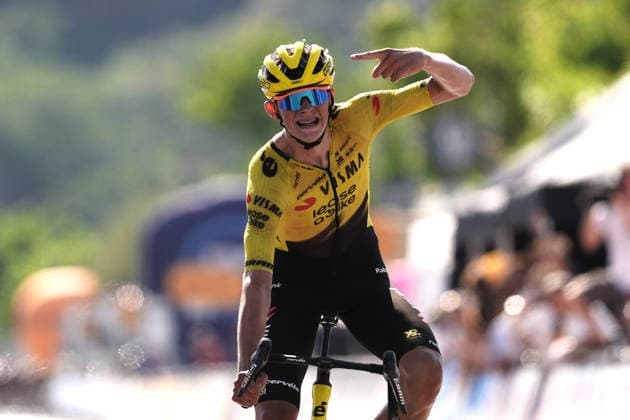 during Stage 5 of the Giro Next Gen 2026, from Bacoli to Bacoli, Italy, Thursday, June 18, 2026.  Copyright: xMassimoxPaolone LaPressex