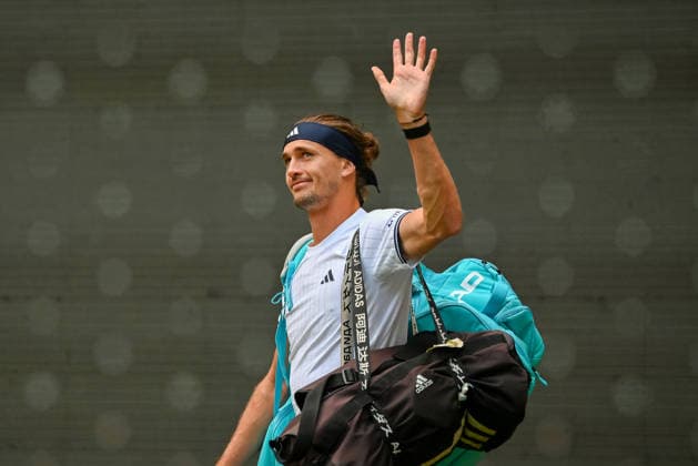 Alexander Zverev (GER) kommt auf den Platz TERRA WORTMANN Open 2026, Tennis, ATP, Tennis Herren Tennis Herren 500, Turnier, Hauptfeld, 18.06.2026, TERRA WORTMANN Open 2026, Tennis, ATP, Tennis Herren 500, Turnier, Hauptfeld, 18.06.2026 Halle