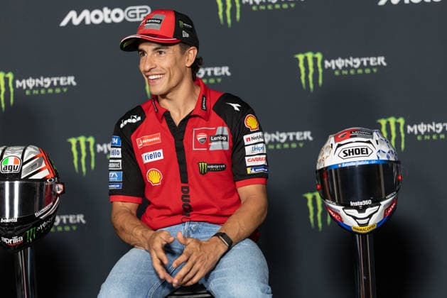 Foto IPP Enrico Schiavi Brno - Ostrova?ice 18-06-2025 MotoGP Gran Premio Motociclismo della Repubblica Ceca 2026 press conference, PK, Pressekonferenz nella foto: Marc Marquez - Ducati Lenovo Team Brno - Ostrova?ice italy REPUBBLICA CECA ITALY  Copyright: xR4924_italyphotopressx