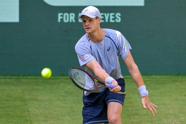 Yannick Hanfmann (GER) 18.06.2026 ¢ Tennis ¢ TERRA WORTMANN OPEN ¢ ATP, Tennis Herren 500, heristo-arena-Halle (Westfalen), TERRA WORTMANN OPEN, NRW Germany