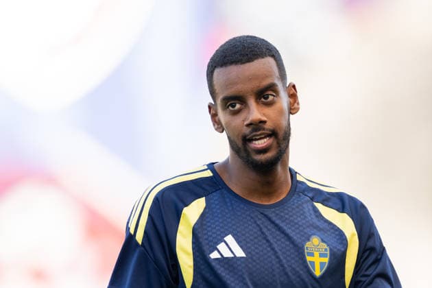 260618 Alexander Isak of the Swedish national football team at a training session during day 8 of the FIFA World Cup, WM, Weltmeisterschaft, Fussball 2026 on June 18, 2026 in Dallas. Photo: Petter Arvidson BILDBYRAN kod PA PA1241 fotboll football soccer fotball vm fotbolls-vm fotball-vm fotbolls-vm 2026 fifa world cup 2026 träning practice training sverige sweden sverige a day 8 bbeng