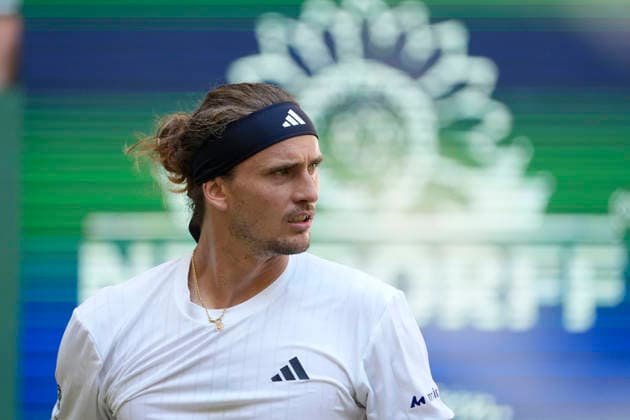 photo : Alexander ZVEREV (GER) Tennis-Turnier Terra Wortmann Cup im Gerry Weber Sportpark in Halle Westfalen am Do. 18.06.2026