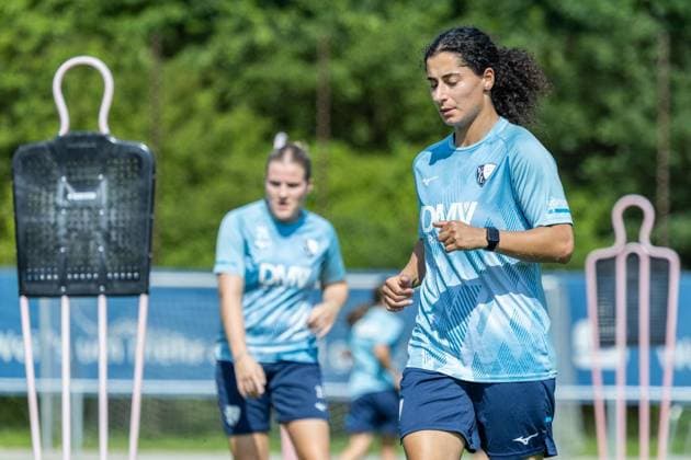 Trainingsauftakt VfL Bochum Frauen ** NUR FÜR REDAKTIONELLE ZWECKE ** EDITORIAL USE ONLY **<p>Ebla Gouriye. Trainingsauftakt VfL Bochum Frauen am 18.06.2026 in Bochum. Copyright: JonasxRichter