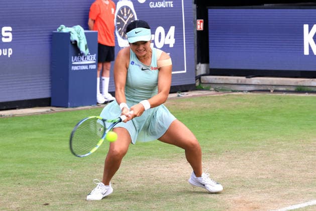 DEU, Berlin Tennis Open, 18.06.2026, Rot-Weiss Tennisanlage, Steffi-Graf-Stadion, Berlin, DEU, Berlin Tennis Open, im Bild Alexandra Ella (PHI)