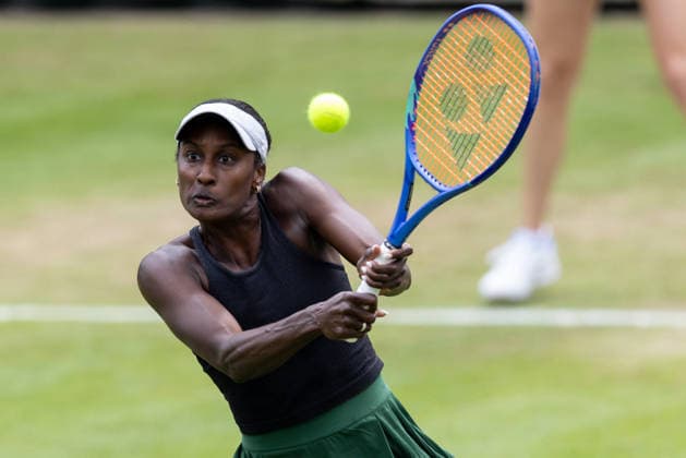 VANDA Pharmaceuticals Berlin Tennis Open 2026 Asia Muhammad during VANDA Pharmaceuticals Berlin Tennis Open 2026, WTA, Tennis Damen 500, in Berlin, Germany, on June 18, 2026 Berlin Germany  Copyright: xFotoxOlimpikx originalFilename:jastrzebowski-vandapha260618_npSoD.jpg