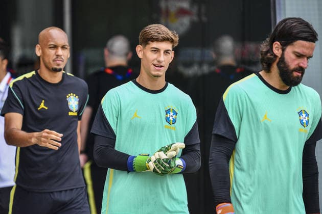 Brazilian Team enters training at their New Jersey base the Columbia Park Training Facility in Morristown, NJ, United States. (Photo by Rebekah Wynkoop SPP)  Copyright: xRebekahxWynkoop SPPx Sportspressphoto_SPR169768