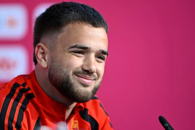 Belgian national football team - 2026 FIFA World Cup, WM, Weltmeisterschaft, Fussball - media activities 18 06 2026 RENTON, UNITED STATES OF AMERICA - JUNE 18 : Raskin Nicolas midfielder of Belgium talking to the press during a press conference, PK, Pressekonferenz at the training grounds of the Belgian national football team during the 2026 FIFA World Cup on June 18, 2026 in Renton, United States of America, 18 06 2026 Renton United States of America  Copyright: xNicoxVereeckenx