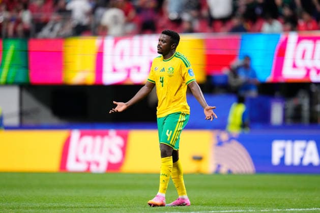 Czechia v South Africa: Group A - FIFA World Cup, WM, Weltmeisterschaft, Fussball 2026 Teboho Mokoena of South Africa reacts during the FIFA World Cup 2026 Group A match between Czechia and South Africa at Atlanta Stadium on June 18, 2026 in Atlanta, Georgia. Atlanta GA United States  Copyright: xJosexBretonx originalFilename:bretonhernandez-czechiav260618_np0DC.jpg