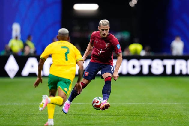 Czechia v South Africa - FIFA World Cup, WM, Weltmeisterschaft, Fussball 2026 - Group A ATLANTA, UNITED STATES - JUNE 18: Tomas Holes of Czechia controls the ball during the 2026 FIFA World Cup First Stage Group A match between Czechia and South Africa at Mercedes-Benz Stadium (Atlanta Stadium) in Atlanta, Georgia, United States on June 18, 2026. Jose Hernandez Anadolu Georgia United States. Editorial use only. Please get in touch for any other usage.  Copyright: x2026xAnadoluxJosexHernandezx