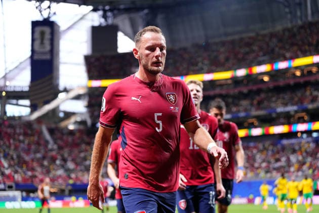 June 18, 2026, Arlington, Texas, United States: Vladimir Coufal of Czechia looks on during the FIFA World Cup, WM, Weltmeisterschaft, Fussball 2026 Group A match between Czechia and South Africa at Atlanta Stadium on June 18, 2026 in Atlanta, Georgia. Arlington United States - ZUMAa181 20260618_zaa_a181_022 Copyright: xJosexBretonx