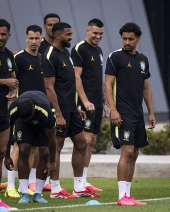 Marquinhos of Brazil during Brazil training session at Columbia Park training center in Morristown, Usa, today June 18, 2026. Photo: Ricardo Nogueira Sports Press Photo  Copyright: xRicardoxNogueirax xSportsxPressxPhotox Sportspressphoto_SPR169849