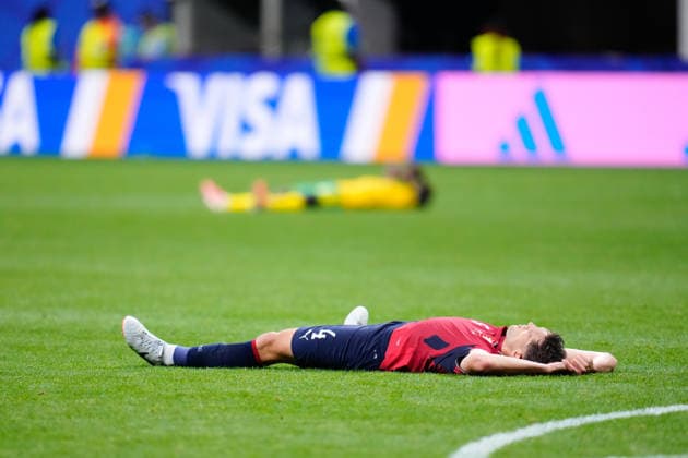 Czechia v South Africa: Group A - FIFA World Cup, WM, Weltmeisterschaft, Fussball 2026 Robin Hranac of Czechia reacts during the FIFA World Cup 2026 Group A match between Czechia and South Africa at Atlanta Stadium on June 18, 2026 in Atlanta, Georgia. Atlanta GA United States  Copyright: xJosexBretonx originalFilename:bretonhernandez-czechiav260618_nph0g.jpg