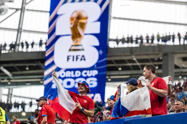 June 18, 2026, Atlanta, Georgia, USA: Fans show their support for their favorite team as Atlanta Stadium plays host to the Czechia vs South Africa FIFA World Cup, WM, Weltmeisterschaft, Fussball First Stage Group A match in ATLANTA, Georgia. The game ends in a 1:1 draw. World Cup: First Stage Group A: Cheziz 1:1 South Africa  - ZUMAa161 20260618_aaa_a161_056 Copyright: xWalterxArcex xGMGx