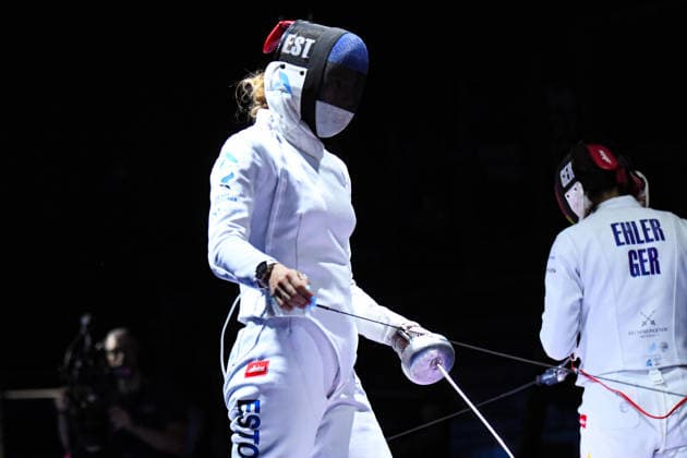 ESCRIME : Championnat d Europe Antony 2026 - 18 06 2026 Katrina Lehis (EST) AntonyFrance  Copyright: xBaptistexAutissierx