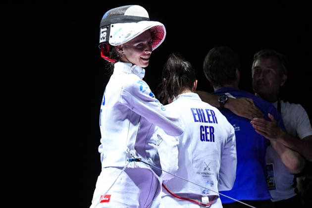 ESCRIME : Championnat d Europe Antony 2026 - 18 06 2026 Katrina Lehis (EST) AntonyFrance  Copyright: xBaptistexAutissierx