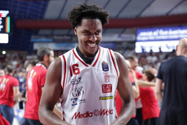 June 18, 2026, Venezia, Veneto, Italy: Emporio Armani MilanoÃ¢â‚¬â ¢s ZACH LE DAY during Italian LBA basket final between Umana Reyer Venezia and EA7 Emporio Armani Milano at Taliercio on June 18th, 2026, Venezia, Italy. Venezia Italy - ZUMAr199 20260618_zsp_r199_043 Copyright: xMattiaxRadonix