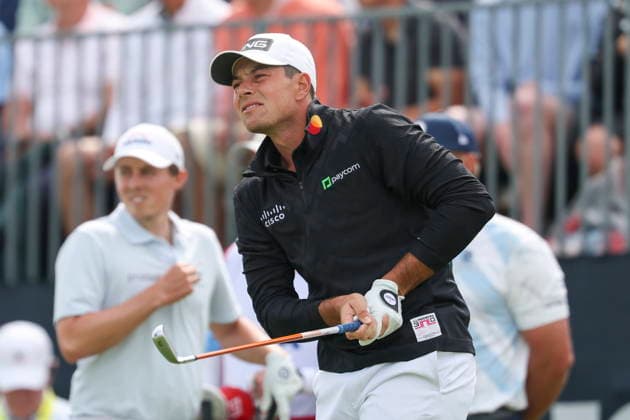 US Open Golf Championship - Round 1 Viktor Hovland of Norway tees off during the first round of the 2026 US Open golf tournament at the Shinnecock Hills Golf Club in Southampton, New York, USA, 18 June 2026. SOUTHAMPTON NEW YORK UNITED STATES  Copyright: xSARAHxYENESELx