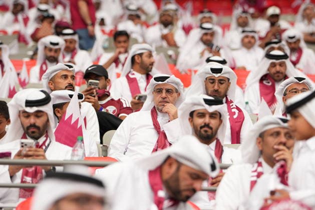 Canada v Qatar - FIFA World Cup, WM, Weltmeisterschaft, Fussball 2026 - Group B VANCOUVER, CANADA - JUNE 18: Fans gather prior the 2026 FIFA World Cup First Stage Group B match between Canada and Qatar at BC Place Stadium in Vancouver, Canada on June 18, 2026. Ercin Erturk Anadolu British Columbia Canada. Editorial use only. Please get in touch for any other usage.  Copyright: x2026xAnadoluxErcinxErturkx