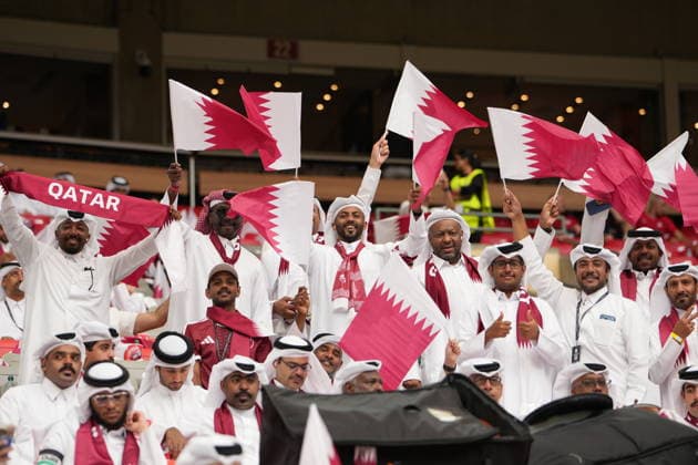 Canada v Qatar - FIFA World Cup, WM, Weltmeisterschaft, Fussball 2026 - Group B VANCOUVER, CANADA - JUNE 18: Fans gather prior the 2026 FIFA World Cup First Stage Group B match between Canada and Qatar at BC Place Stadium in Vancouver, Canada on June 18, 2026. Ercin Erturk Anadolu British Columbia Canada. Editorial use only. Please get in touch for any other usage.  Copyright: x2026xAnadoluxErcinxErturkx