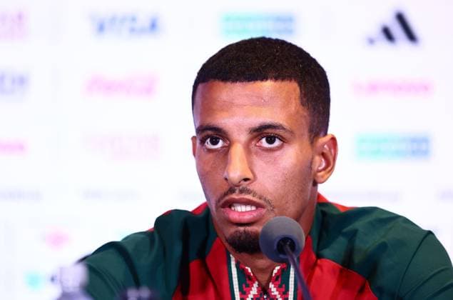 Azzedine Ounahi of Morocco Morocco press conference, PK, Pressekonferenz 2026 FIFA World Cup, WM, Weltmeisterschaft, Fussball Football, Boston Stadium, Foxborough, Massachusetts, USA - 18 Jun 2026Charlotte Atrium Health Performance Park United States of America EDITORIAL USE ONLY No use with unauthorised audio, video, data, fixture lists, club league logos or live services. Online in-match use limited to 120 images, no video emulation. No use in betting, games or single club league player publications.  Copyright: xMichaelxZemanek Shutterstockx 16934884o