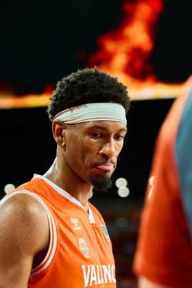 June 18, 2026, Valencia, Spain: KAMERON TAYLOR of Valencia Basket seen in action during the Liga Endesa PlayOff Final Game 1 between Valencia Basket vs FC Barcelona, Barca at Roig Arena Stadium. Valencia Spain - ZUMA 20260618_mda_v152_429 Copyright: xGermanxVidalxPoncex