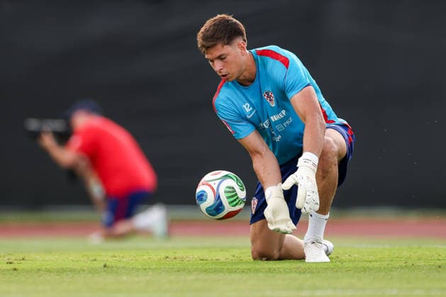 Croatia Training And press conference, PK, Pressekonferenz - FIFA World Cup, WM, Weltmeisterschaft, Fussball 2026 Ivor Pandur of Croatia during the training session at training centre at Episcopal High School on June 18, 2026 in Alexandria, Virginia.  IgorxKralj PIXSELL