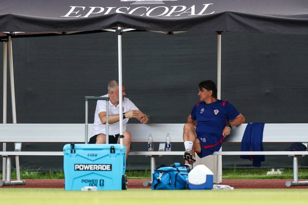 Croatia Training And press conference, PK, Pressekonferenz - FIFA World Cup, WM, Weltmeisterschaft, Fussball 2026 Head Coach of Croatia Zlatko Dalic during the training session at training centre at Episcopal High School on June 18, 2026 in Alexandria, Virginia.  IgorxKralj PIXSELL