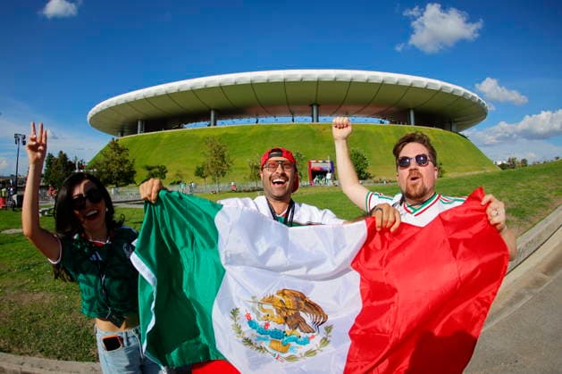 Fans attend the FIFA World Cup, WM, Weltmeisterschaft, Fussball 2026 Mexico vs South Korea match Fans from Mexico arrive for a Group A match in the FIFA World Cup 2026 between Mexico and South Korea in Guadalajara, Mexico, 18 June 2026. GUADALAJARA Mexico  Copyright: xFRANCISCOxGUASCOx