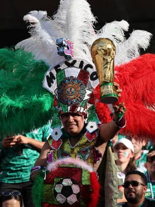 FIFA World Cup, WM, Weltmeisterschaft, Fussball 2026 - Group A - Mexico vs South Korea A fan of Mexico reacts during a Group A match in the FIFA World Cup 2026 Mexico against South Korea at Akron Stadium in Guadalajara, Mexico, 18 June 2026. GUADALAJARA Mexico  Copyright: xAlexxCruzx