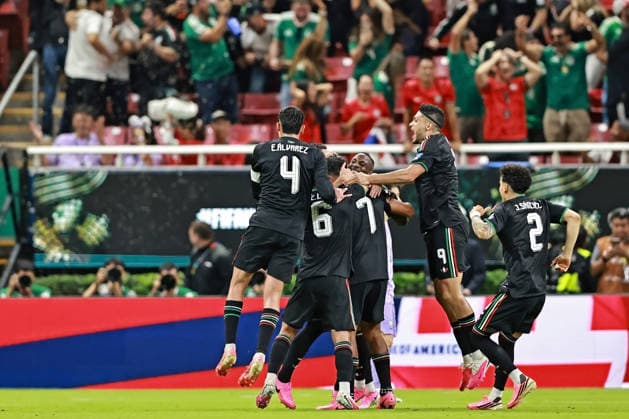 June 18, 2026, Guadalajara, Jalisco, Mexico: Luis Romo of Mexico celebrates after scoring the first goal of his team during the match between Mexico and Korea Republic for the 2st round of the group A of the FIFA World Cup, WM, Weltmeisterschaft, Fussball 2026, at Guadalajara Stadium, in Guadalajara, Mexico on June 18, 2026. Photo: DiaEsportivo Guadalajara Mexico - ZUMAh208 20260618_zsp_h208_046 Copyright: xHeulerxAndreyx